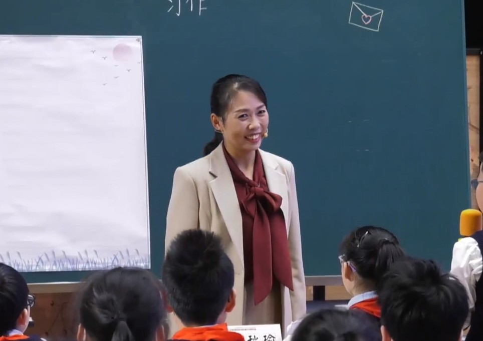 唐嫣，《習作：寫信》，四年級上冊，第八單元