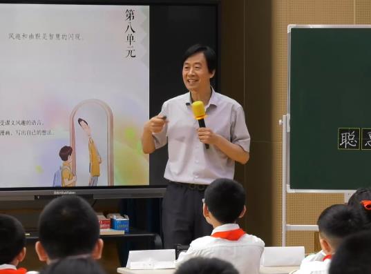 熊開(kāi)明，《楊氏之子》，五年級(jí)下冊(cè)，第八單元
