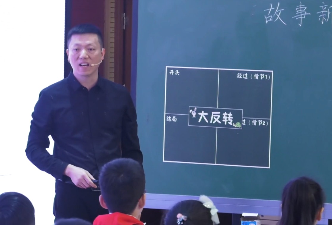 劉剛《故事新編》+單元導(dǎo)讀+何捷評課，四年級下冊八單元